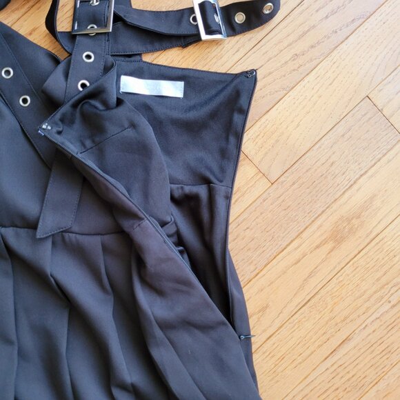 Dear My Love Buckle Belt Pleated Jumper Skirt Jirai Kei Medium Kawaii - Picture 8 of 16